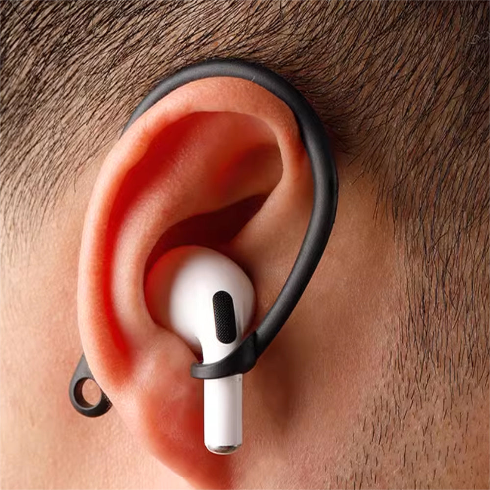 2x AirPods Silicone Ear Hook Anti-lost Earhooks Loop Strap
